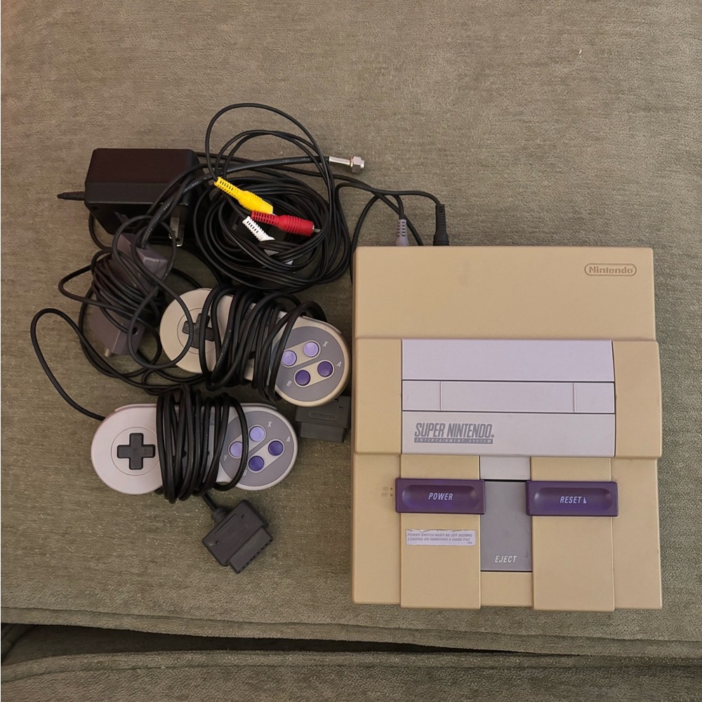 Super Nintendo Console